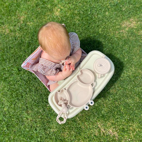 Silicone Feeding Essentials Bundle | Coastal