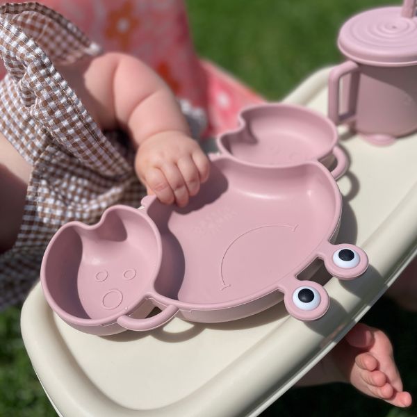 Silicone Suction Crab Plate